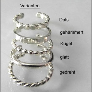 Ohrklemmen Set Silber 925 Auswahl Ohrmanschetten Sterling Damen Mädchen Geschenke für sie Geburtstag Bild 2