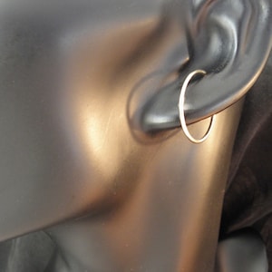 large earcuffs ear cuffs fake piercings pair 925 silver goldfill gift ear clips image 7