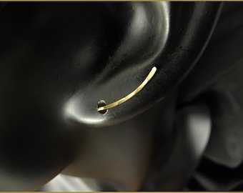 Ohrpins ear climber gold silber rosegold minimalistisch Ohrmanschette Sterling Goldfill Geburtstagsgeschenk  Ohrringe für sie - Art-Nr.  209