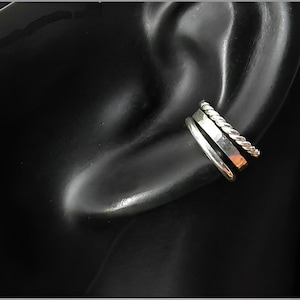 Set oormanchetten, 925 sterling zilver, selectie oormanchetten, sterling zilver, dames - Artikelnr. 202