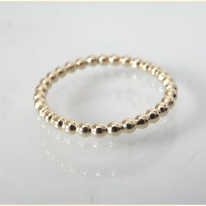 Stapelring, guld/silver, kulring, stapelring, knogaring, damring, 925 sterlingsilver, guldfylld, present, födelsedagspresent - Artikelnr 117