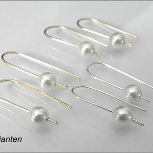 minimaliste boucles doreilles simples goldfill shell core argent or rose or rose cadeau femme à part image 2