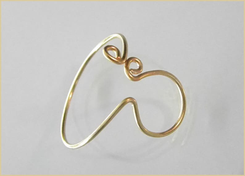 Trend ear cuff 2 en 1 nuevo earcuff gold ear cuff piercing falso debe tener un regalo de cumpleaños para ella imagen 3