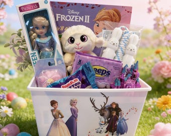 Winter Princess easter basket!