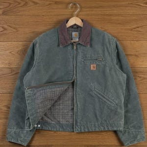 Red carhartt detroit jacket - Etsy 日本