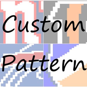 Modèle de couverture en tricot personnalisé | Modèle de jeté personnalisé (téléchargement PDF)