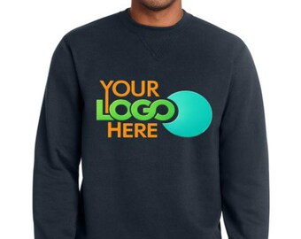 Op maat geborduurd Carhartt® middelzware sweatshirt met ronde hals | Gepersonaliseerde werkkleding