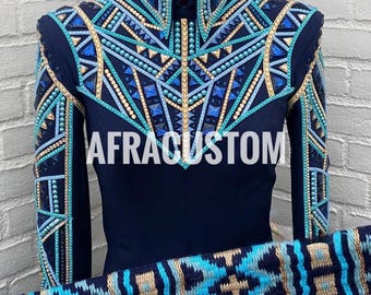 Chaqueta vaquera azul con dorado y protector a juego, equitación, chaqueta vaquera para mujer, chaqueta vaquera