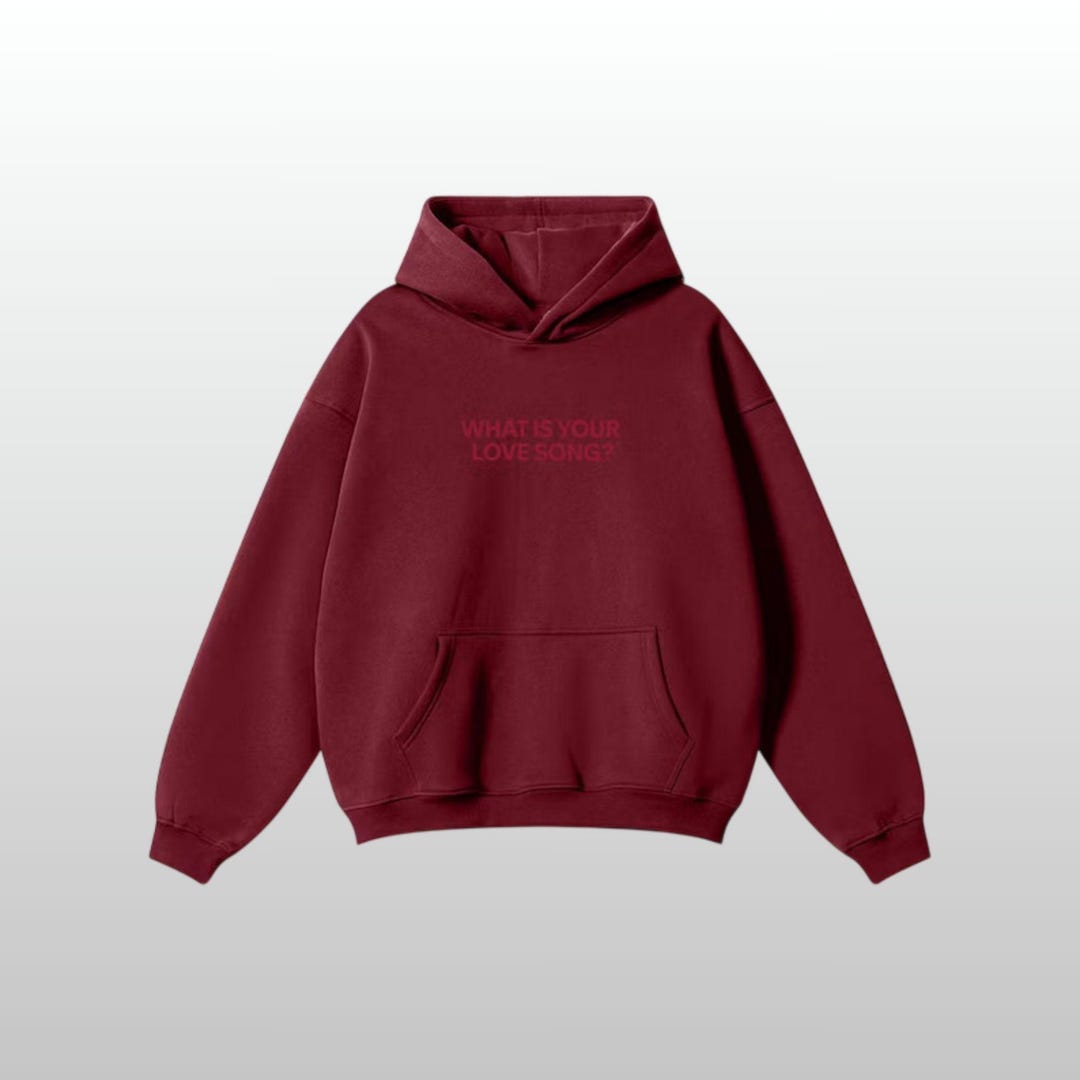 Handmade Hoodie for Unisex Inspired BTS What is Your Love Song