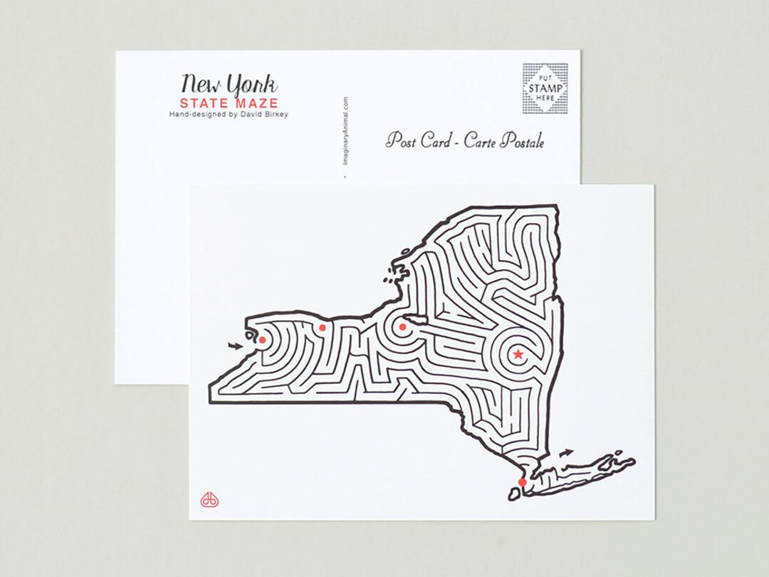 New York Maze 5x7
