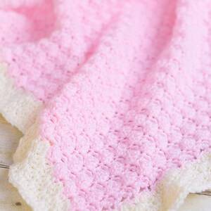 Rose Bud Baby Blanket Crochet Pattern image 2