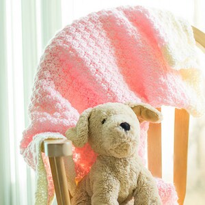 Rose Bud Baby Blanket Crochet Pattern image 3