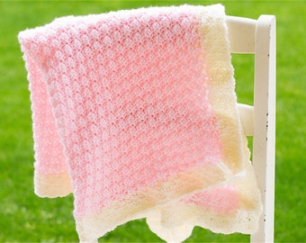Rose Bud Baby Blanket Crochet Pattern