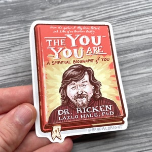 The You You Are - zelfhulpboekillustratie ontslagvergoeding - stickers en magneten - waterdichte stickers