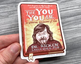 The You You Are - Severence Self Help Book Illustration - Stickers & Magnets - Waterproof Decals