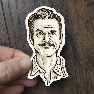 Sticker Lalo Salamanca - Better Call Saul handgetekende illustratie - waterbestendige sticker