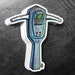 Ghostbuster PKE Meter Sticker Decal FREE US Shipping - Etsy