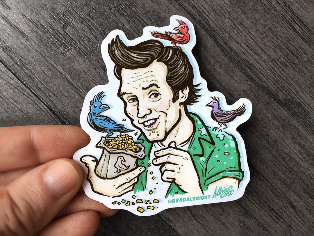 Alrighty Then! Ace Ventura Pet Detective Sticker - Weather Resistant ...