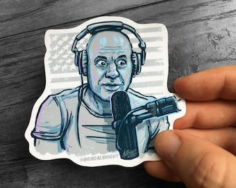 The Joe Rogan Stickersperience - Podcast Portrait Sticker Decal - FREE Shipping