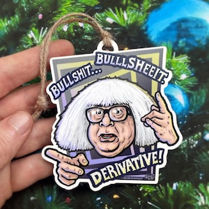 Ongo Gablogian: Frank Reynolds - Always Sunny Wooden Ornament Illustration