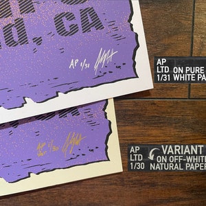 Les Claypool's Bstard Jazz LTD Artist Proof & Variant Edition Show Poster image 4