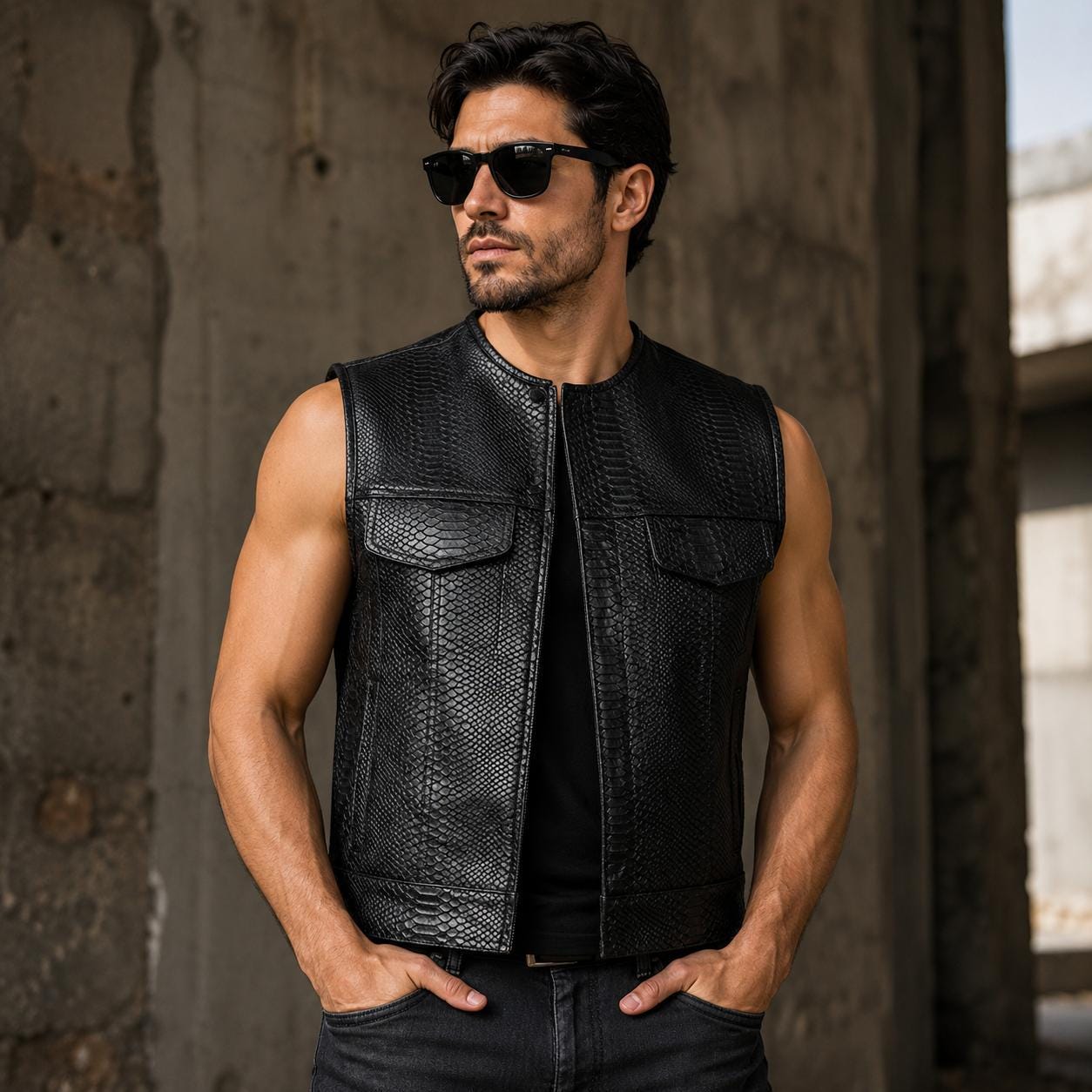 Python Leather Clothing - Etsy