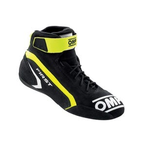 New OMP Rally Racing Shoes All Colour | All Sizes Black + Yellow