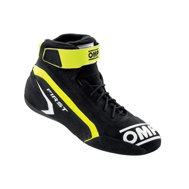 New OMP Rally Racing Shoes All Colour | All Sizes Black + Yellow