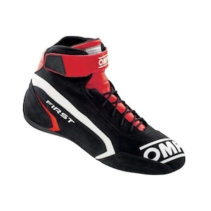 New OMP Rally Racing Shoes All Colour | All Sizes Red + Black