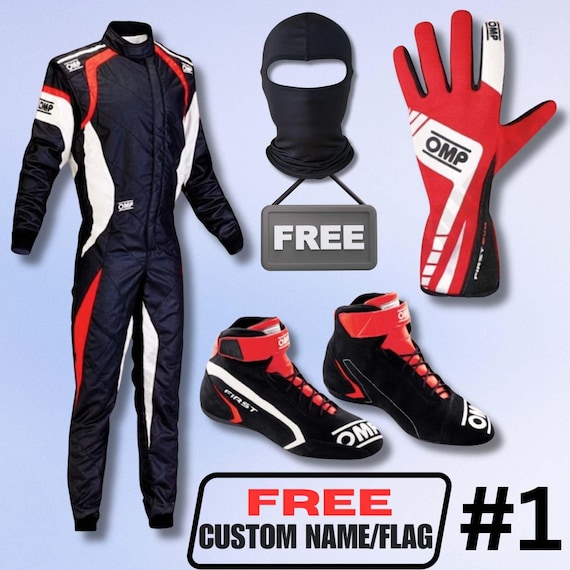 Custom Go Kart Racing Suit Full Kit | Digital Printed Karting Gear | Free Balaclava Included
