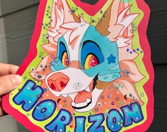 Custom Fursona Badge