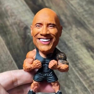 Przeklęta figurka Dwayne'a the Rock Johnsona – wydrukowana w 3D