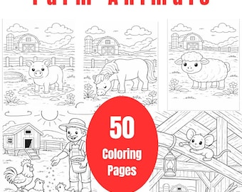 Barnyard Buddies Coloring Page