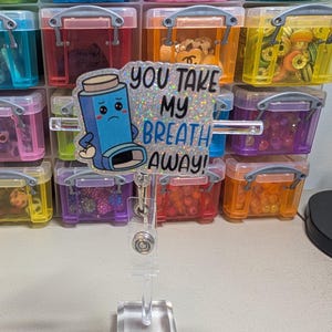 Acrylic Badge Reel: various styles