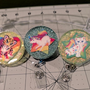 Badge reel, LF inspired