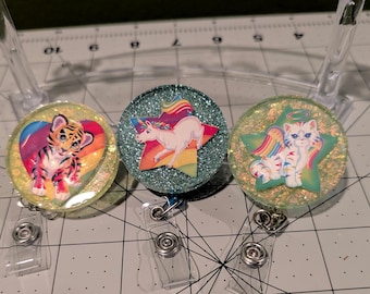 Badge reel, LF inspired