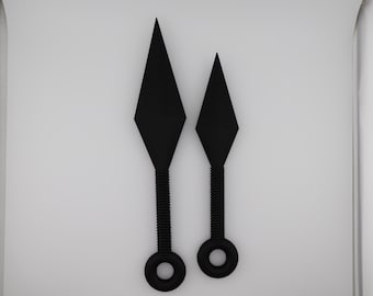 3D Printed Naruto Kunai