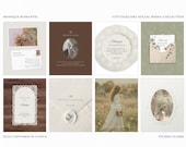 Cottagecore Instagram Canva Templates | Romantic Vintage Social Media Kit (100+ Reels)