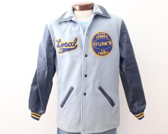Vintage 60&#39;s Basketball Jacket L