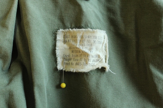 1969 M-65 Field Coat Jacket Vietnam Era - image 9