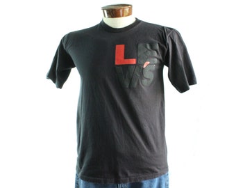 80's LEVI'S T-Shirt Screen Tee Vintage 1980's Men's Size Small S