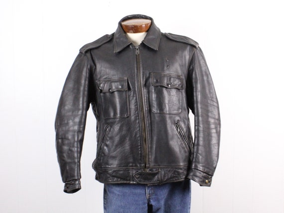 Vintage motorcycle jacket s   Gem