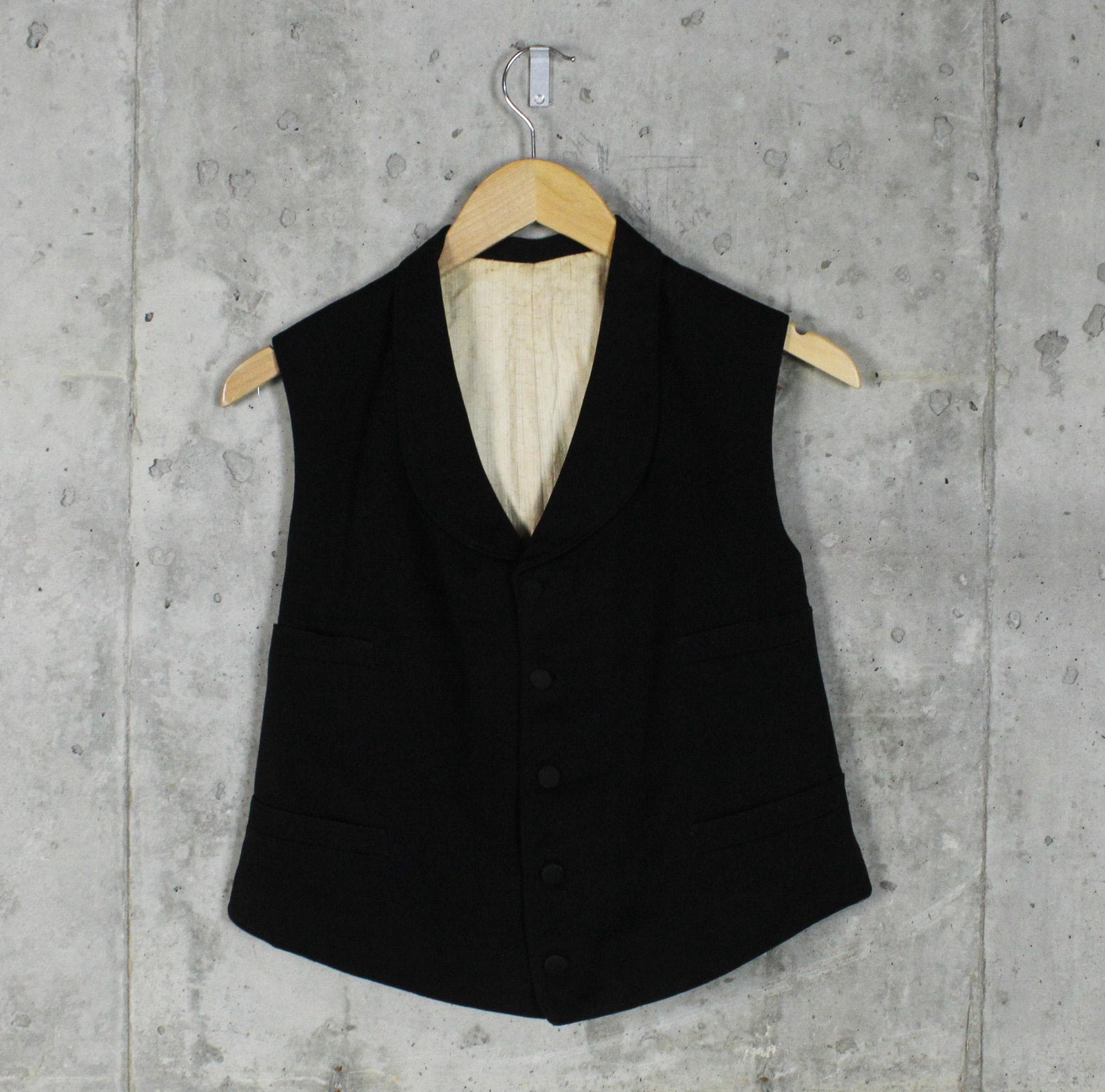 Antique Wool Vest - Etsy Antique Wool Vest - Etsy