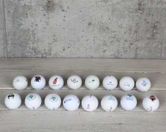 Collectible Golf Course Balls