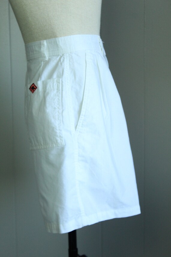 80 s GOTCHA Surfer Shorts White Cotton Vintage 1980 s Men s Size 29 Etsy Canada