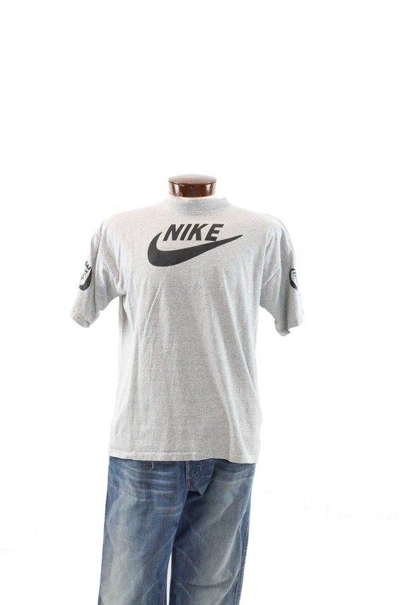 Vintage 80's 90's NIKE T Shirt Screen Tee 1980's 1