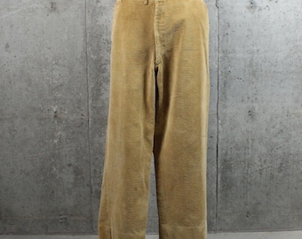 80's Tan Corduroy Pants Meyers 38 X 29.5