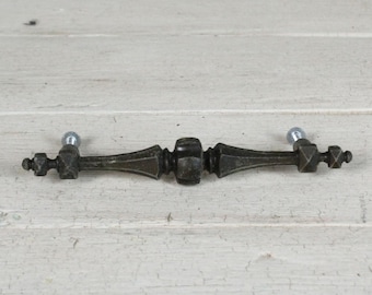 30 ct. 70's Rustic Gothic Drawer Handles 4.25" Center