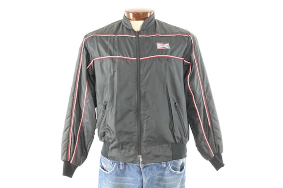 Vintage 80s Champion Racing Jacket Mens Outerwear… - image 1