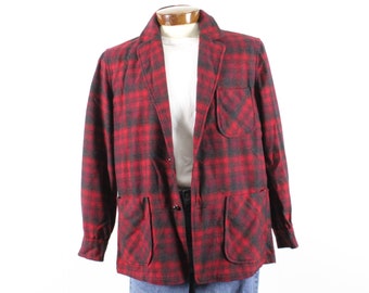 50&#39;s Pendleton 49er Plaid Jacket Medium M